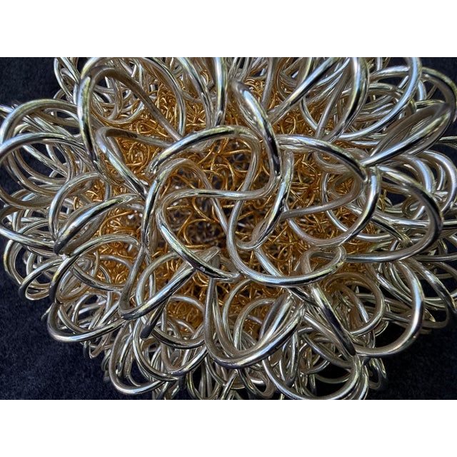 1990s Vintage Mixed Wire Sphere For Sale - Image 5 of 13