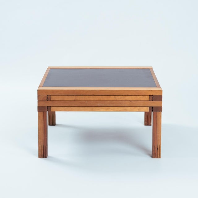 1980s Modular Blue and White Square Hexa Coffee Table by Bernard Vuarnesson for Bellato, 1980s For Sale - Image 5 of 18