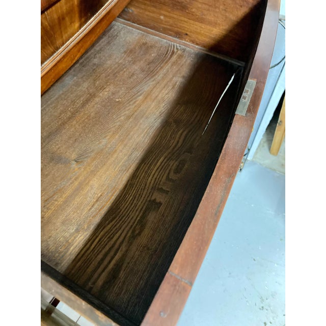 19th Century English Mahogany Chest of Drawers For Sale - Image 11 of 13