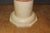 Beige Column and Basin in Marble and Ceramic, 1980, Set of 2 For Sale - Image 8 of 13