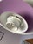 Metal White and Purple Metal Louvered Lamp by Formlight, 1970s For Sale - Image 7 of 11