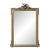 19th Century French Louis XVI Giltwood Mirror With Lovebirds For Sale