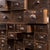 Tall French Workshop Shelving Unit, 1940s For Sale - Image 6 of 9