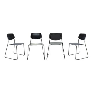 Dietiker Felber C14 Sled Dining Chairs - Set of 4 For Sale
