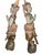Early 20th Century Extremely Rare Antique Thai Temple Guardian: Perfect Palette, Sacred Symbolism, 24.5" Hand-Caved Statue For Sale - Image 5 of 6