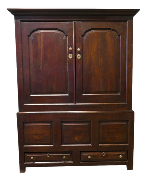 Georgian Oak Housekeepers Cupboard