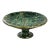 Vintage Green Stone Pedestal Bowl For Sale