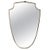 Vintage Italian Wall Mirror with Brass Frame by Gio Ponti, 1960s For Sale - Image 14 of 14