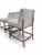 Bernhardt Bernhardt Chrome & White Bouclé Counter Stools - Set of 3 (2023) For Sale - Image 4 of 6