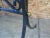 Directoire Style Oak & Iron Writing Desk For Sale - Image 4 of 10