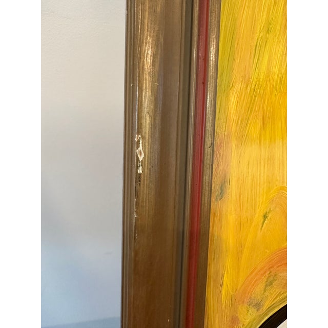 Abstract Expressionism "My Friend Pablo Picasso in Paris" Titled Peter Keil Painting For Sale - Image 3 of 4