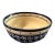 Vintage Zakłady Ceramiczne Bolesławiec Polish Pottery Blue Spiral Cereal/Serving Bowl - "M4" Form For Sale