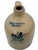 Blue Scarce Antique American Blue Decorated Stoneware 1 Gallon Jug From Historic Portland Maine Merchant Kendal & Whitney For Sale - Image 8 of 18