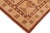 Bohemien Ziegler Brown Tan Hand-Knotted Wool Rug - 7'10'' X 9'10'' For Sale - Image 4 of 8