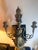 Vintage Baroque Style 4-Arm Candelabra Candle Holder For Sale In Miami - Image 6 of 9