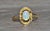 Gold The Calera: Ladies Yellow Gold Australian Opal Ring For Sale - Image 8 of 10
