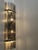 Glass Contemporary Modern Smoked-Fumè Glass Pipes Wall Sconces-Set of Two For Sale - Image 7 of 7