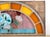 Antique Colorful Stained Fanlight Transom Window 72 X 36 In. For Sale - Image 6 of 13