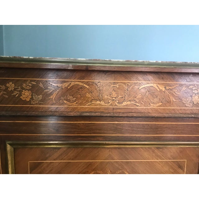 Wood 19th Century Napoleon III Cabinet For Sale - Image 7 of 8