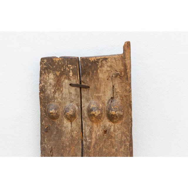 Early 1800's Symbolic African Dogon Door For Sale - Image 4 of 7