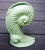 Vintage Haeger Fiddlehead Fern Vase For Sale - Image 6 of 6