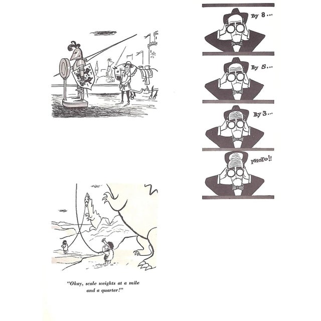 White "Peb's Equine Comedy" 1957 Peb (Inscribed) For Sale - Image 8 of 13