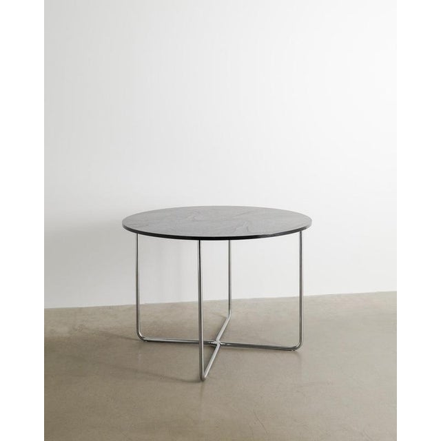 Bauhaus B27 Round Center Dining Table by Marcel Breuer, 1930s For Sale - Image 3 of 9