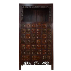 Antique Chinese 39-Drawers Apothecary Medicine Herbal Cabinet