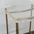 Metal Cb2 Chiaro Counter Stool For Sale - Image 7 of 8