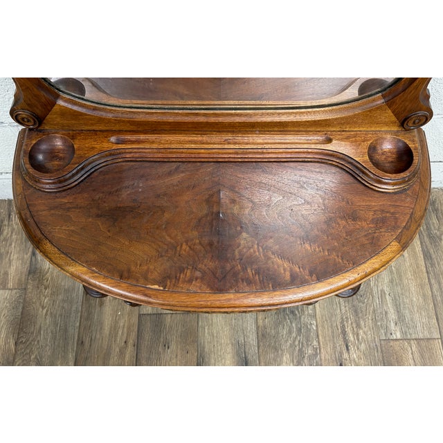 Early 20th Century Antique Cheval Full Length Mirror on Stand For Sale - Image 5 of 10