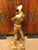 Mid 20th Century Hollywood Regency Standing Gold and Silvered Harlequin Sculpture For Sale - Image 10 of 12