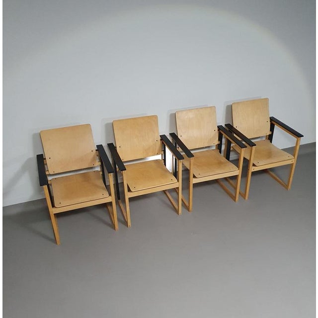 Finnish Dining Table and Chairs by Simo Heikkilä Pentik, 1980s, Set of 5 For Sale - Image 14 of 18