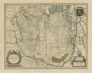 Antique Map of Brabant