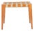Mid-Century Beech Stool with Cotton Webbing attributed to Uluv, 1970s For Sale