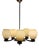 Glass Ceiling Lamp Model 1376 by Paavo Tynell for Oy Taito Ab, 1930s For Sale