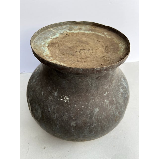 Rustic Copper Planter For Sale - Image 9 of 10