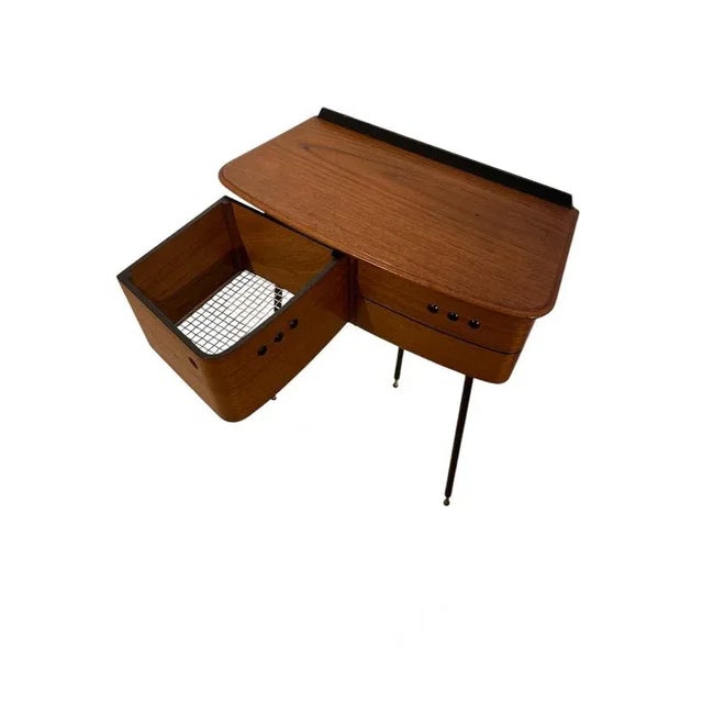 Model 2740 Entrance Furniture in Teak from Rastad & Relling, 1956 For Sale - Image 3 of 6