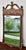Antique (1920's) Wall Mirror has a Louis XVl Style. The Wood is Walnut with Gold Highlights. Hanging Wire for Easy Mount....