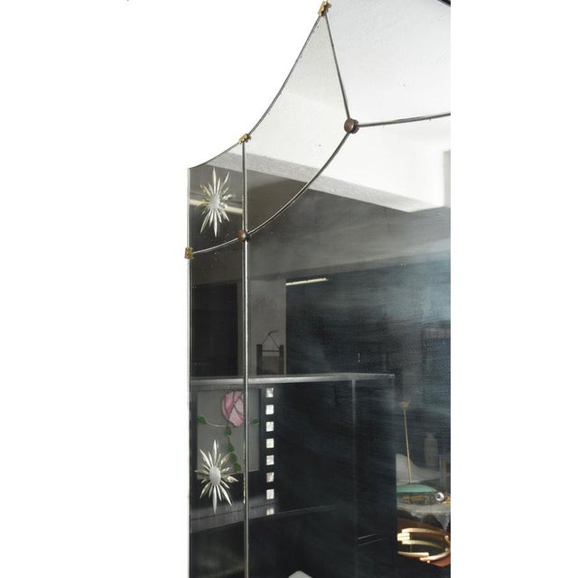 Mid-Century Italian Modern Mirror with Console by Pier Luigi Colli for Cristal Arte, Set of 2 For Sale - Image 16 of 18