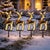 Contemporary Reindeer Pathway Light Ekkolight (Set of 4) For Sale - Image 3 of 4