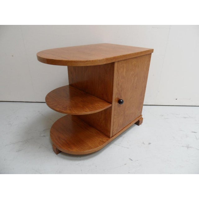 Art Deco Two-Door Cabinet Side Table, 1920s, in Very Good conditions. Designed 1920 to 1949