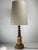 Art Deco Mid-Century Curved Wood Table Lamp, 1950s For Sale - Image 14 of 14