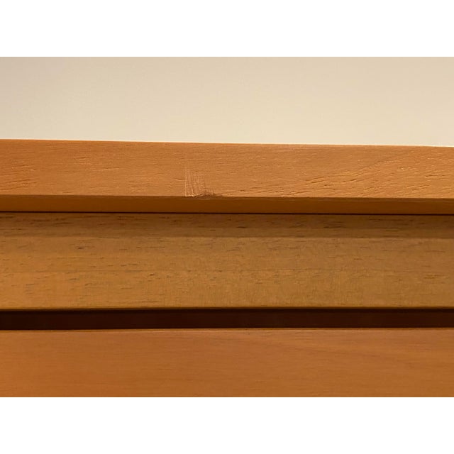 Vintage Maxalto (B&b Italia) Modus Wooden Cabinet With Glass Door For Sale - Image 14 of 18
