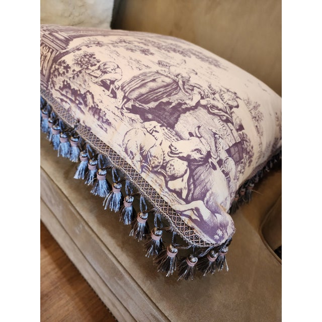 This beautiful pillow is an ample 24x24 plush and fluffy inches. Fringe trim adds a beautiful touch perfect for the...
