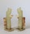 Mid-Century Modern Vintage Onyx Stone Monk Bookends - A Pair For Sale - Image 3 of 12