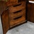 Mid Century Modern Armoire Compact Cabinet Scene One Henredon Campaign Dark Wood For Sale - Image 9 of 12