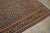 Persian 1890s Blue Navy Antique Floral Herati Pattern Senneh Formal Knotted Wool Rug For Sale - Image 3 of 12