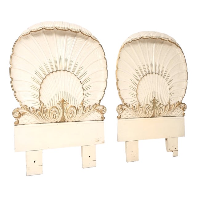 Vintage Venetian Grotto Style Headboards from Hille, 1930, Set of 2 For Sale