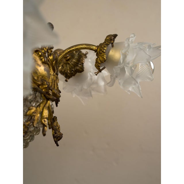 Antique Belle Époque Hot Air Balloon Chandelier, 1890s For Sale - Image 9 of 14