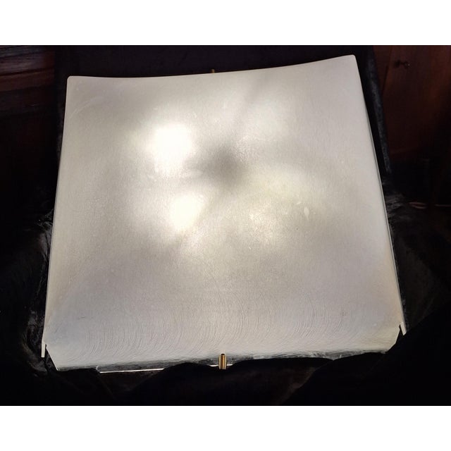 1960s Large Mid-Century Modern Ceiling Lamp in Metal, 1960s For Sale - Image 5 of 10